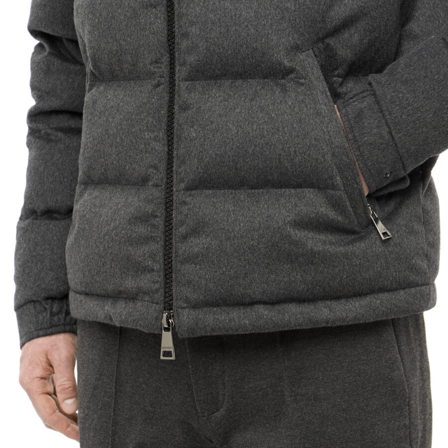 Utah Cashmere Down Jacket - Image 5