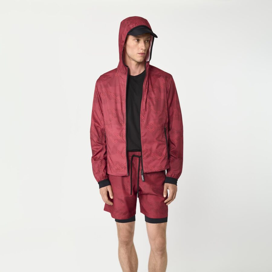 Xtrail Set Jacket Print Nairobi Red - Image 4
